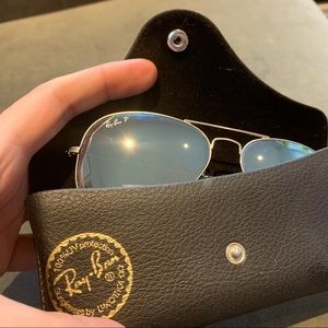Ray Ban Polarized Women’s Aviator Sunglasses